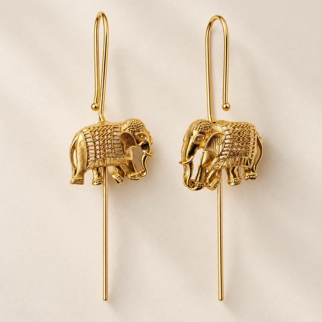 The Gaja Motif Cuff Earring