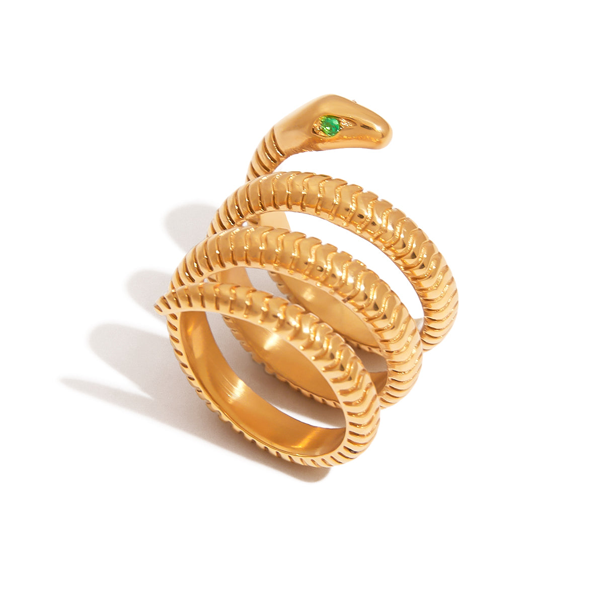 Wrapped Snake Ring