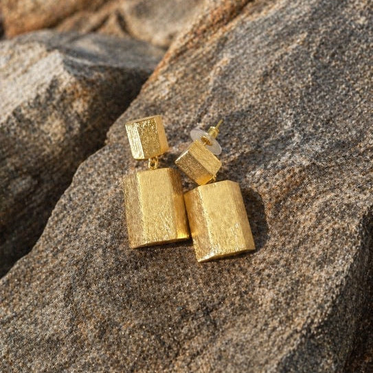 Monolith Drop Earring