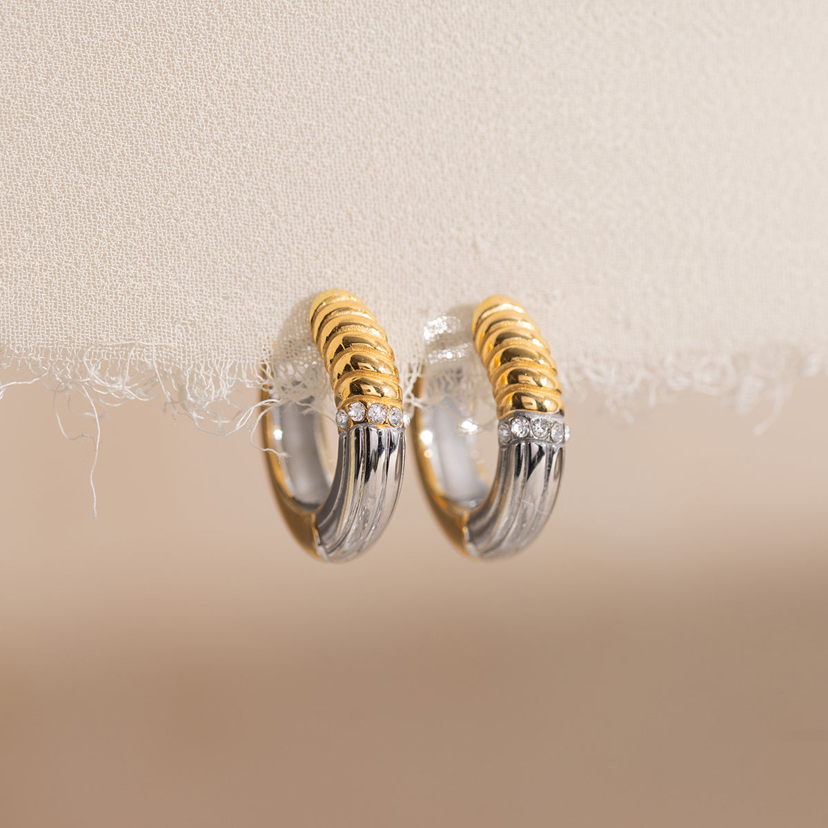 Clip Me On MixedMetalEarrings