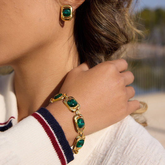 Emerald Hour Earrings