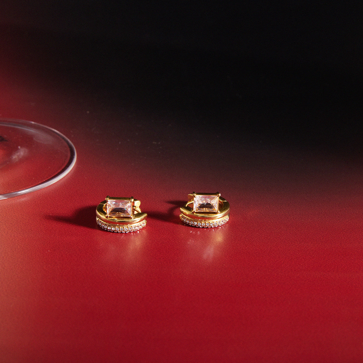 Layeredlustearrings