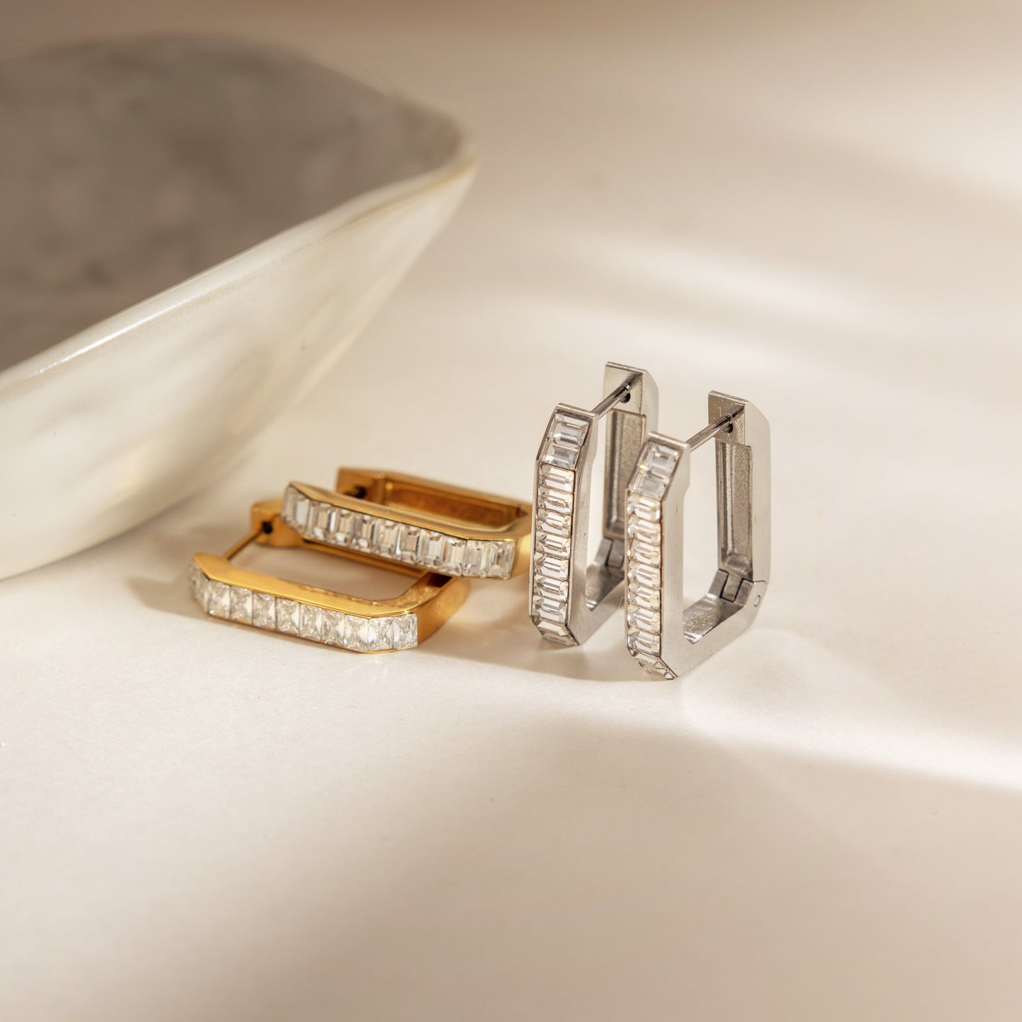 Rec-lessStudedSilver Hoops