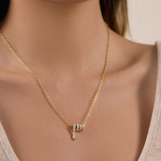 Wrapped Serpent Necklace