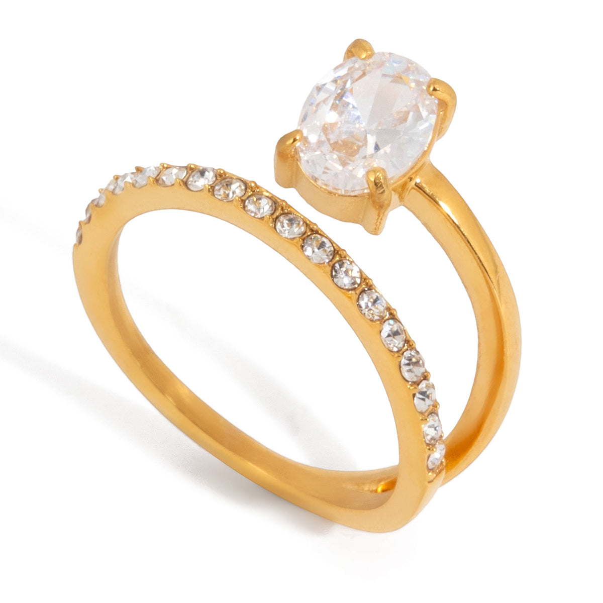 The Duet Ring Close Up