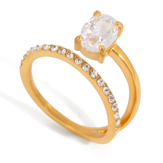 The Duet Ring Close Up