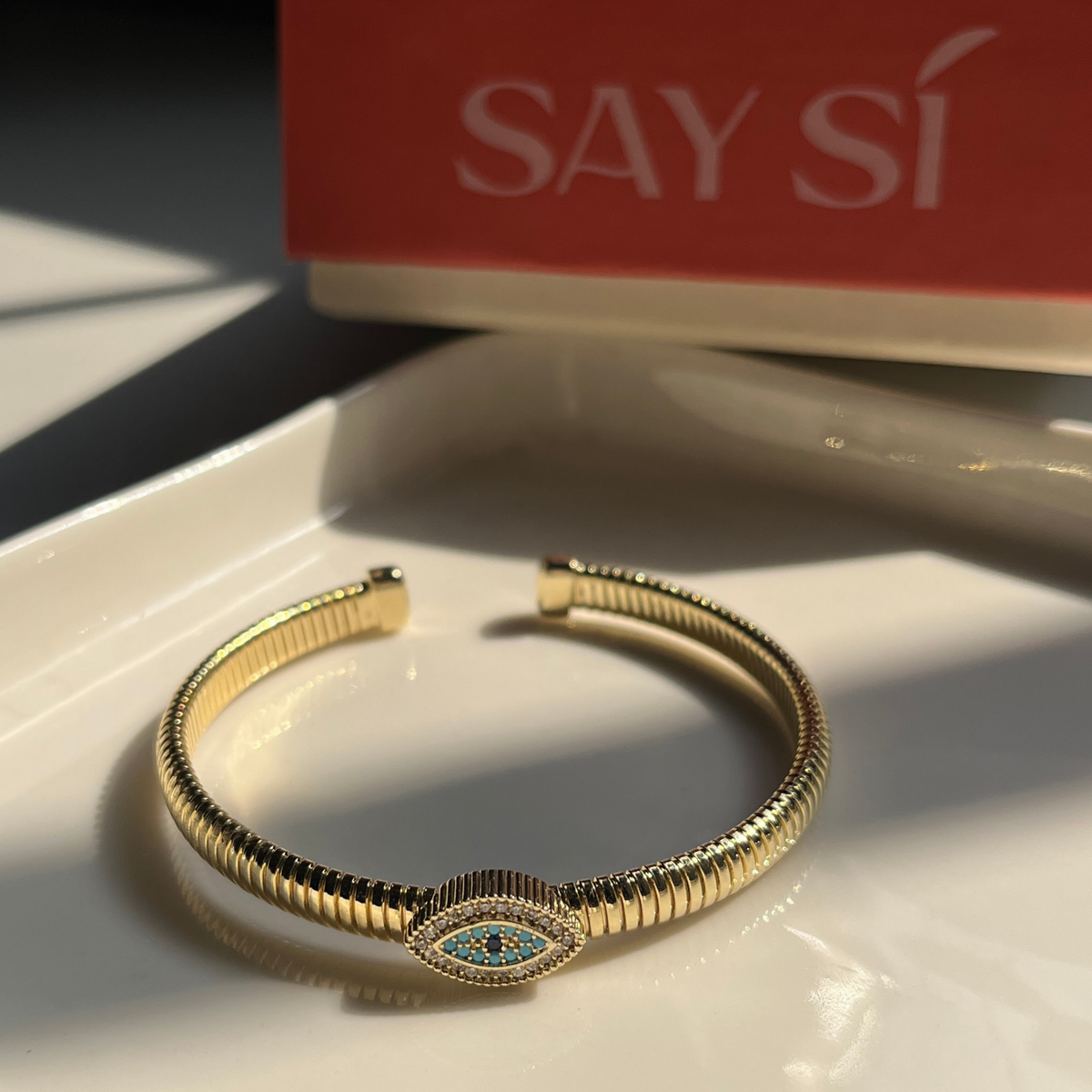 Watch Over Me Evil Eye Bracelet