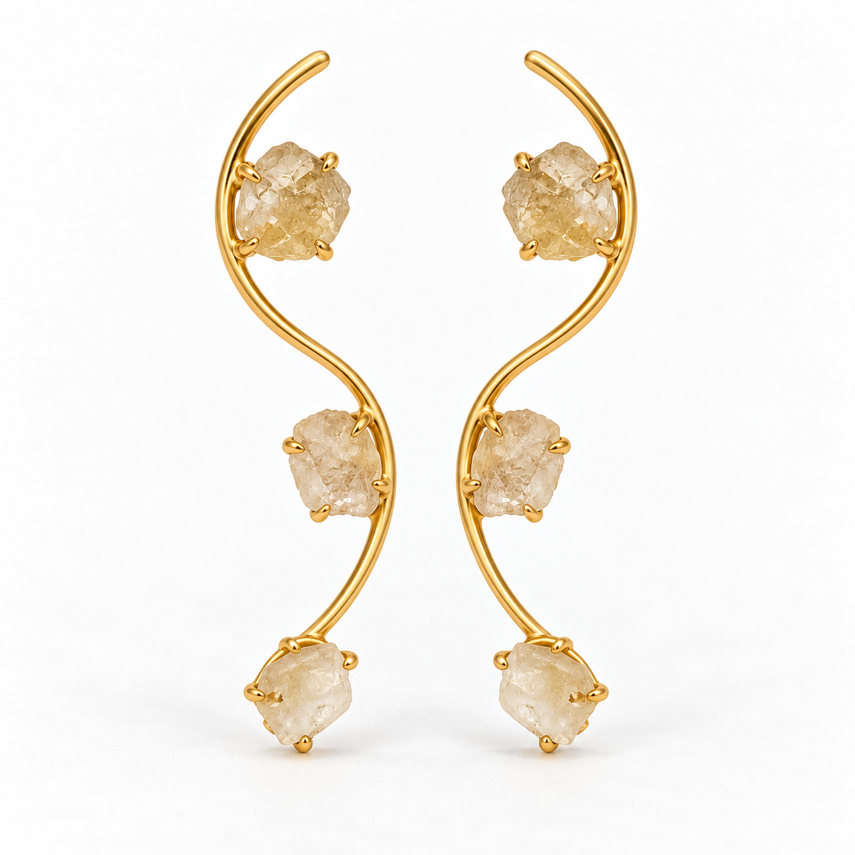Ladi Stone Dangler Earrings