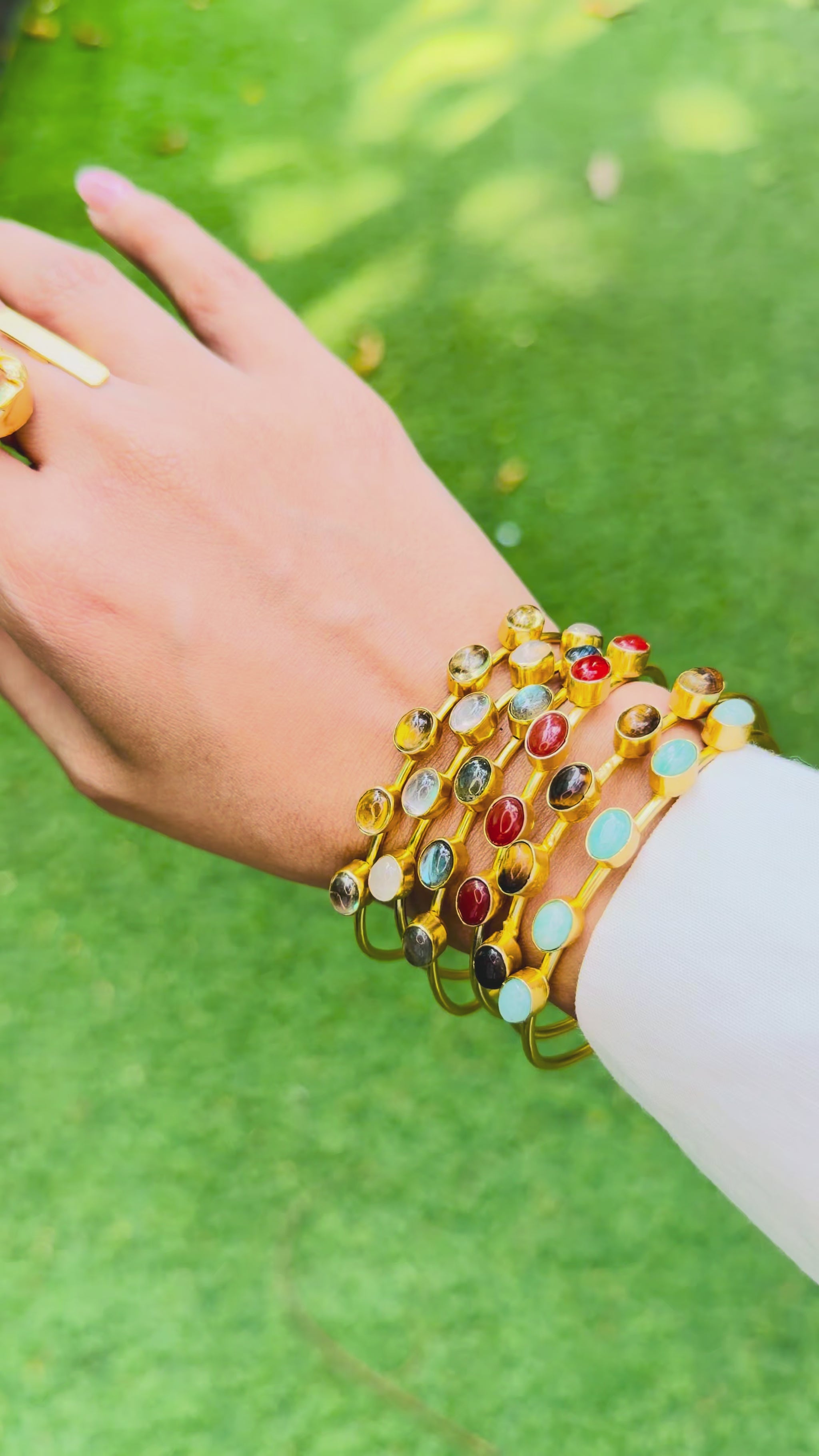 Video of Cassata Multicoloured Bangles